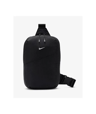 Nike Aura Black & Matte Silver Crossbody Bag