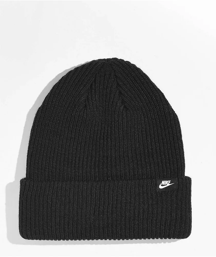 BLACK FISHERMAN BEANIE