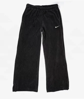 Nike Black Velour Elastic Waist Pants