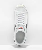 Nike Blazer '77 Low White & Black Leather Shoes