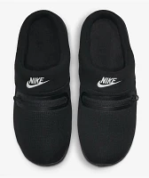 Nike Burrow Black & Anthracite Slippers