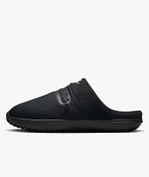 Nike Burrow Black & Anthracite Slippers