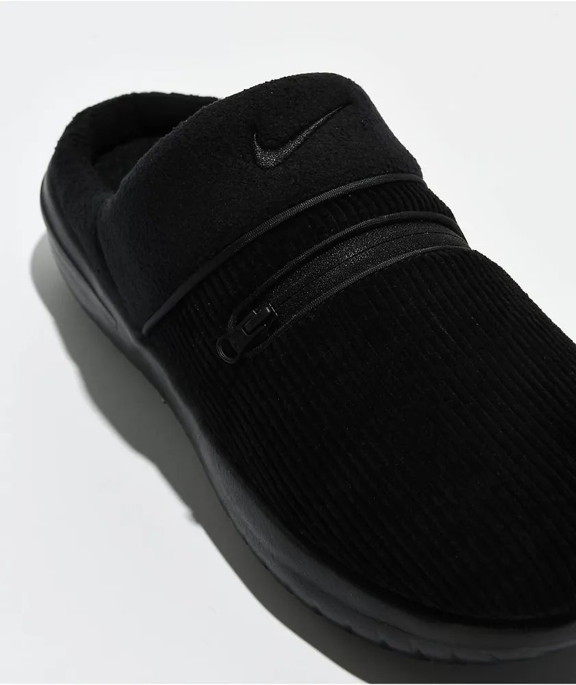 Nike Burrow Black Slide Slippers