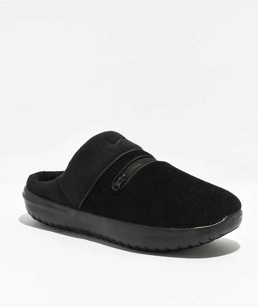 Nike Burrow Black Slide Slippers