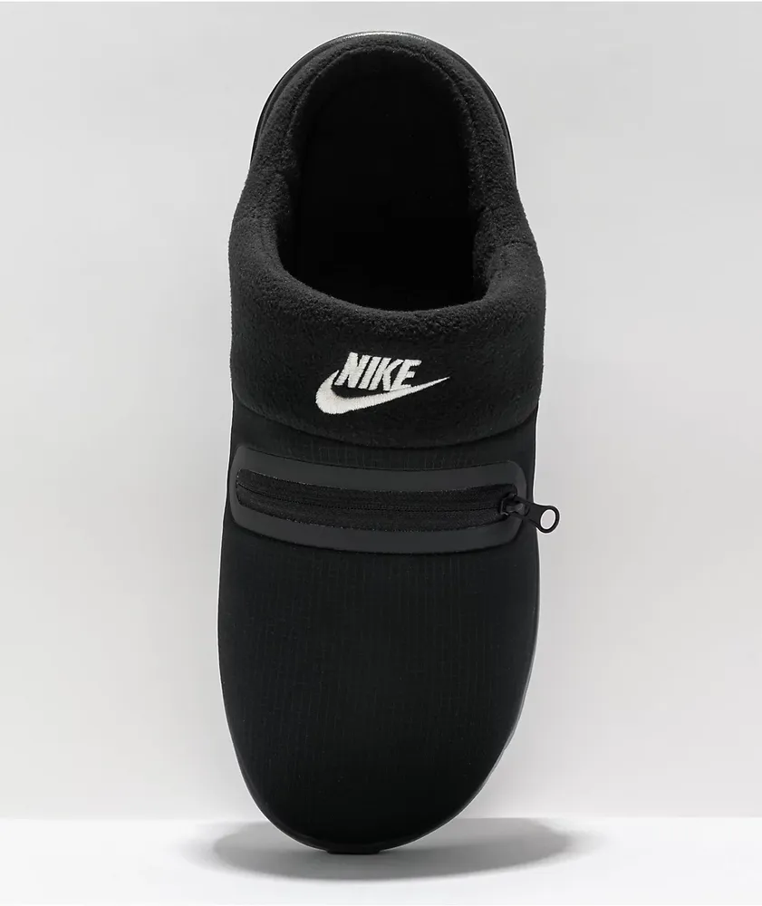 Nike Burrow Black Slippers