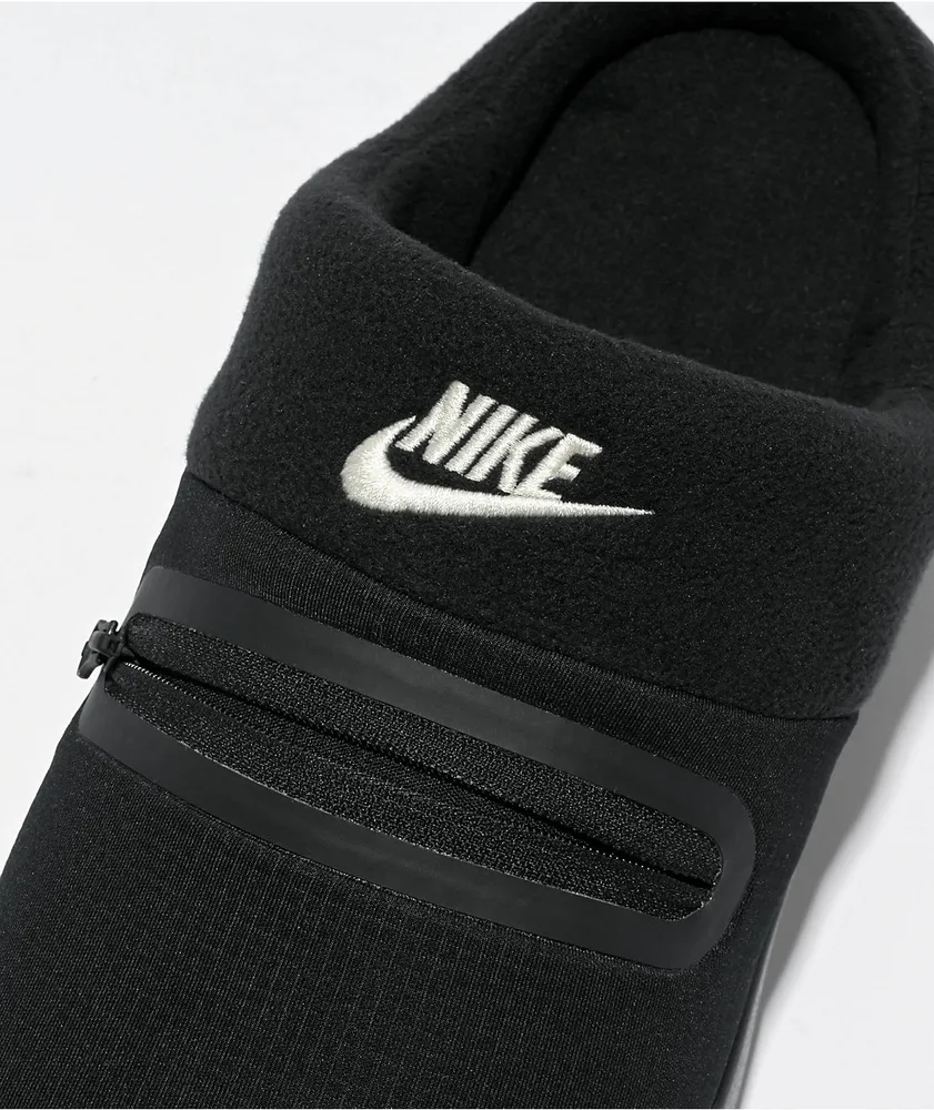 Nike Burrow Black Slippers