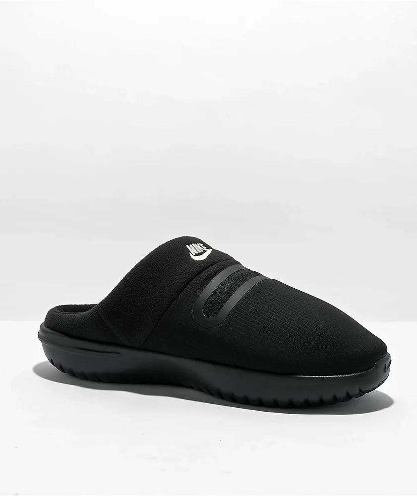 Nike Burrow Black Slippers