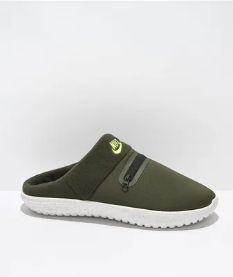 Nike Burrow Cargo & Khaki Slippers
