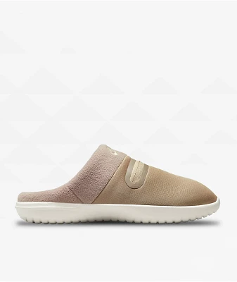 Nike Burrow Khaki & Moon Fossil Slippers