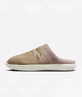 Nike Burrow Khaki & Moon Fossil Slippers