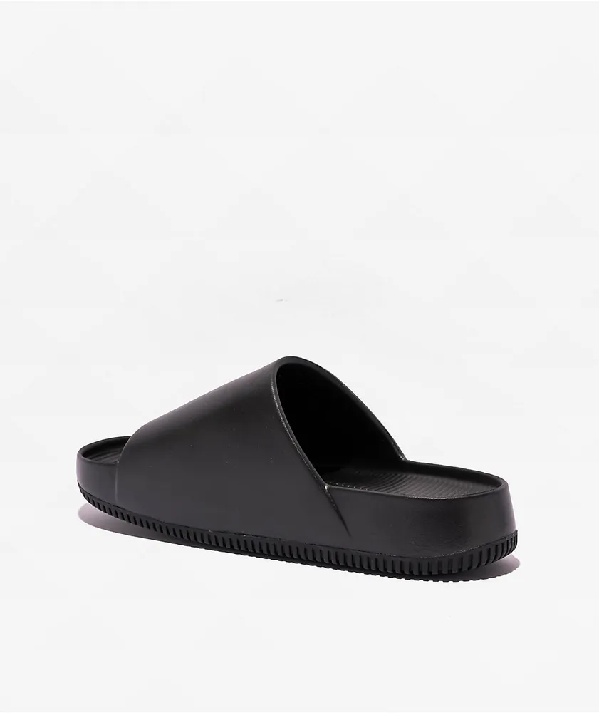 Nike Calm Black Slide Sandals 