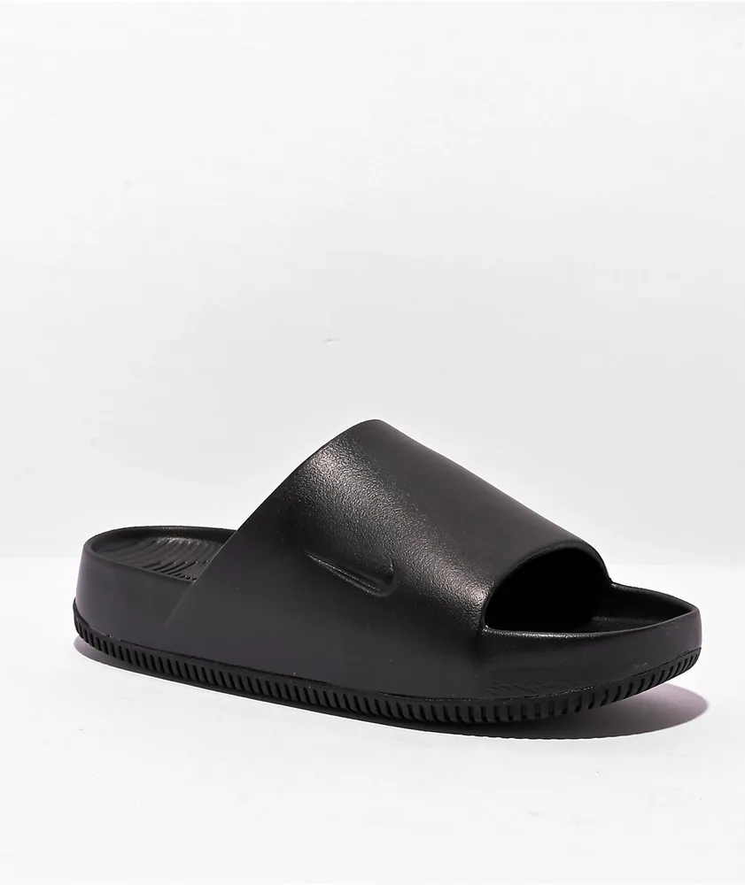 Nike Calm Black Slide Sandals 