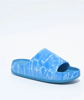 Nike Calm Coast & Signal Blue Slide Sandals