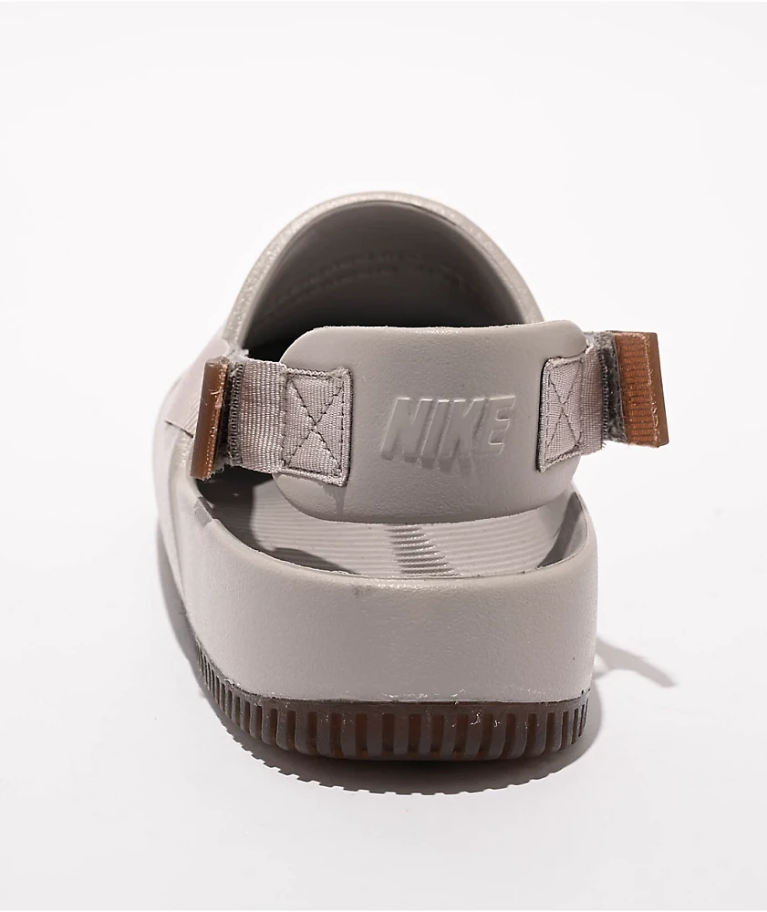 Nike Calm College Grey & Gum Mule Sandals