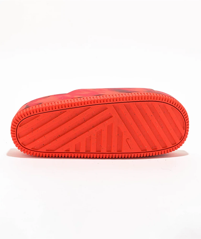 Nike Calm SE Picante Red Slide Sandals