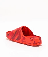 Nike Calm SE Picante Red Slide Sandals