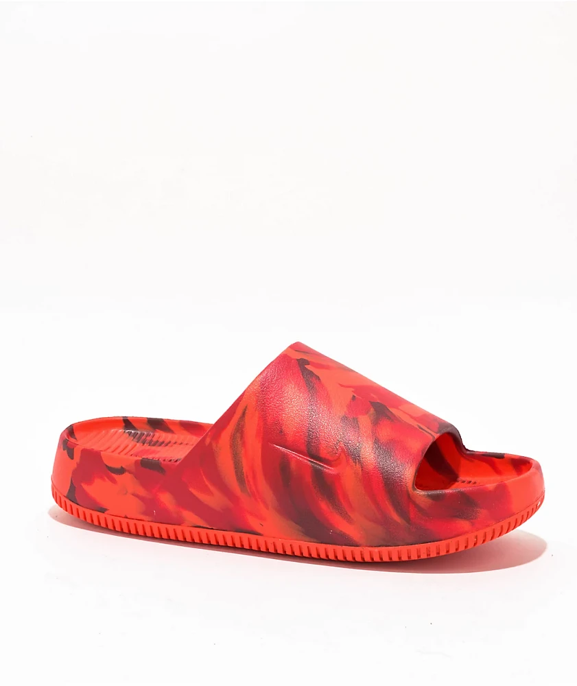 Nike Calm SE Picante Red Slide Sandals
