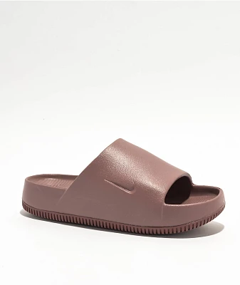 Nike Calm Smokey Mauve Slide Sandals