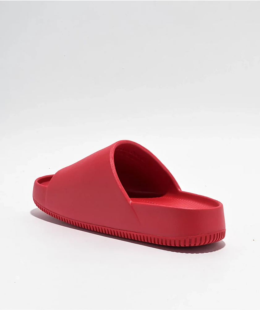 Nike Calm University Red Slide Sandals