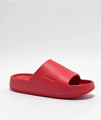 Nike Calm University Red Slide Sandals
