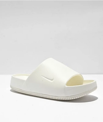 Nike Calm White Slide Sandals