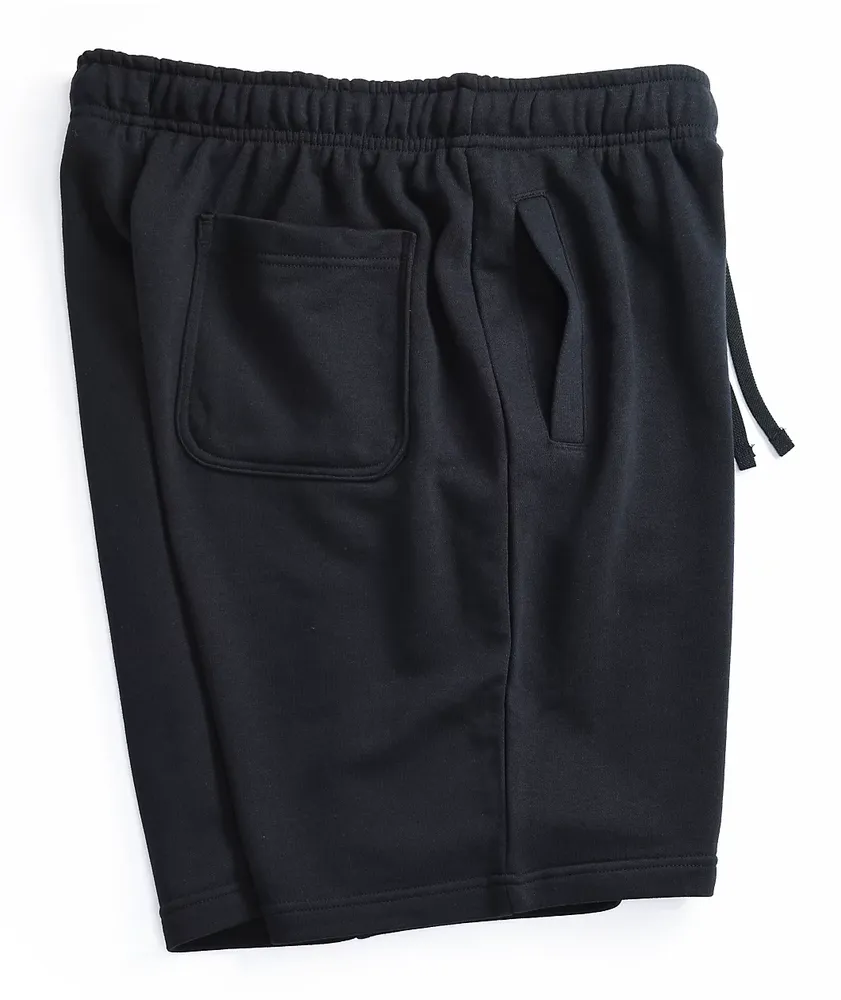 Nike Club Plus Logo Black Sweat Shorts