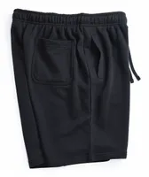 Nike Club Plus Logo Black Sweat Shorts