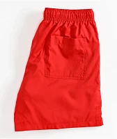 Nike Club University Red Woven Flow Shorts