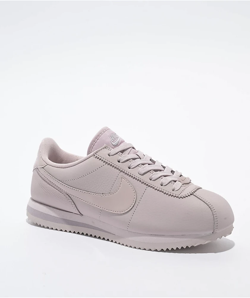 Nike Cortez 23 Platinum Violet & Amethyst Ash Premium Leather Shoes