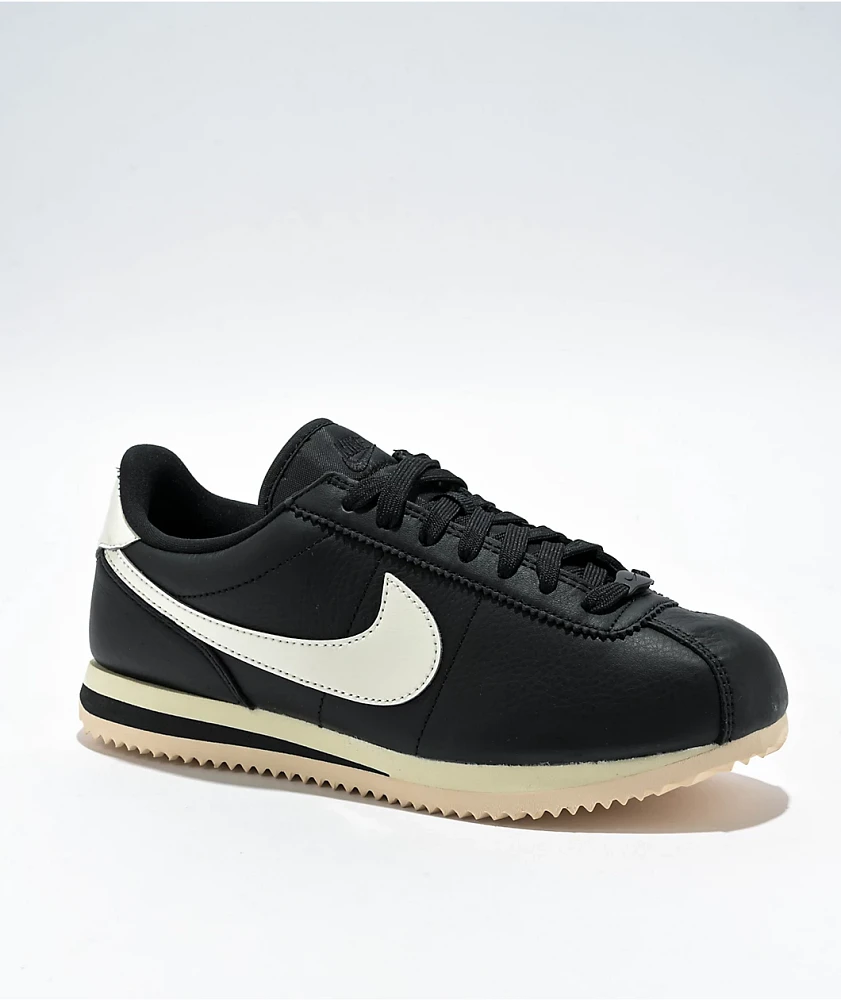 Nike Cortez 23 Premium Black & Alabaster Shoes