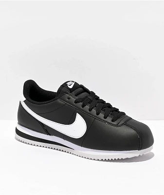 Nike Cortez Black & White Shoes