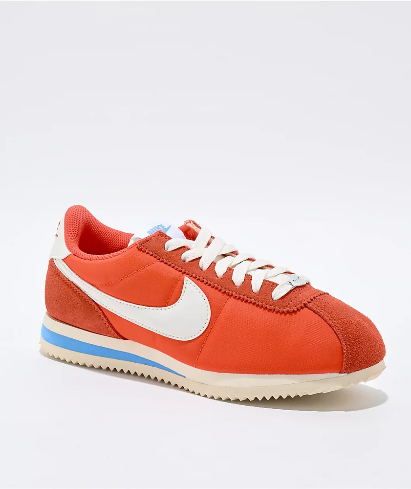 Nike Cortez TXT Picante Red & University Blue Shoes