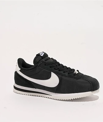 Nike Cortez Textile Black & White Shoes