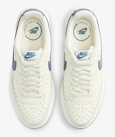Nike Court Vision Alta White & Blue Shoes