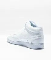 Nike Court Vision Mid White Shoes