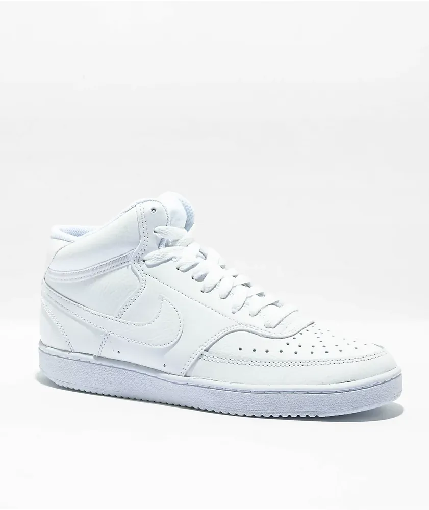 Nike Court Vision Mid White Shoes