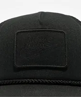 Nike Dri-FIT Rise Black Trucker Hat