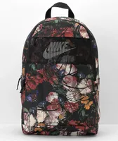 Nike Elemental Floral Black Backpack