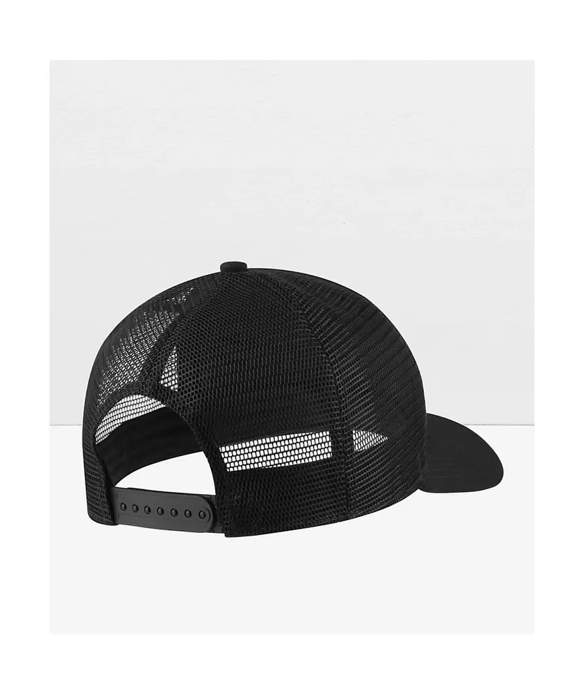 Nike Futura Black Embroidered Trucker Hat