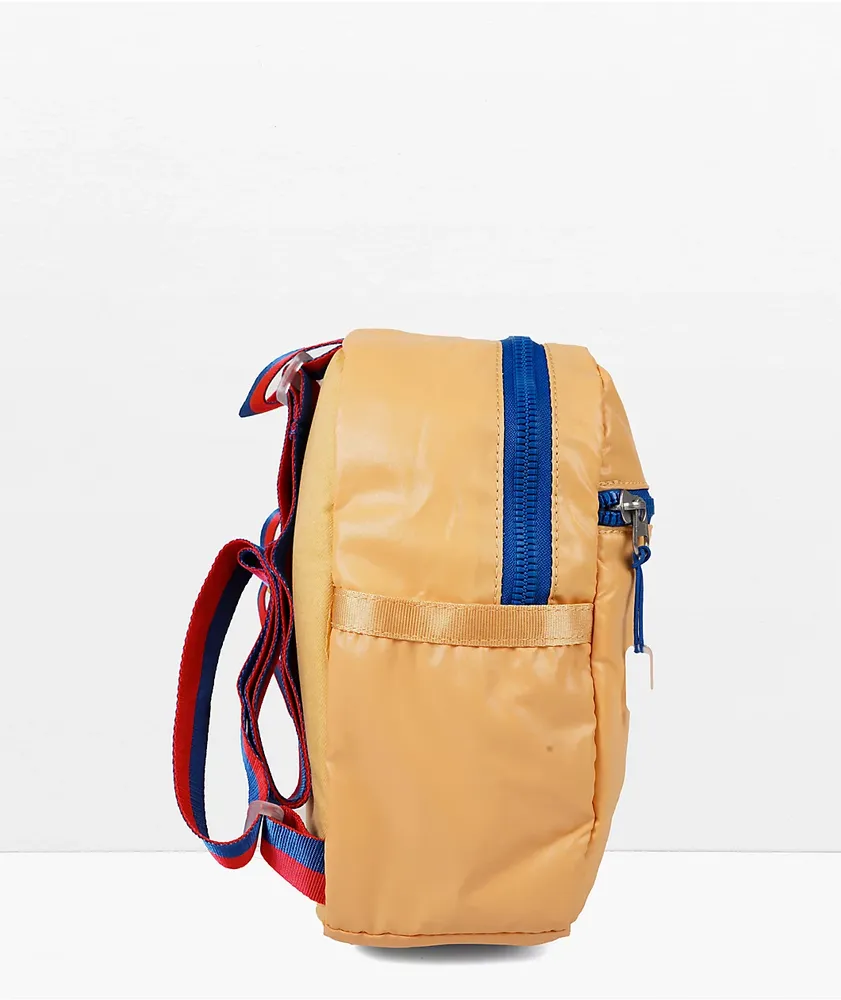 Nike Futura Celestial Gold & Red Mini Backpack