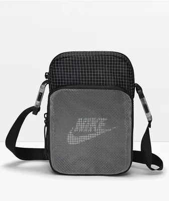 Nike Heritage 2 Black & Grey Crossbody Bag