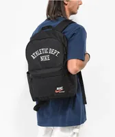 Nike Heritage Athletic Department Black Backpack