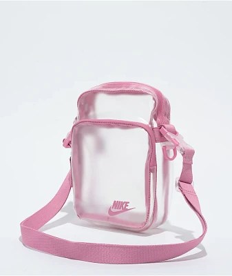 Nike Heritage Flamingo Clear Crossbody Bag