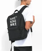 Nike Heritage Logo Black Backpack