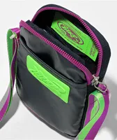 Nike Heritage S Obsidian & Green Crossbody Bag