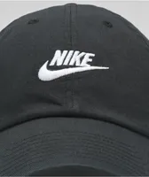 Nike Heritage86 Futura Black Strapback Hat