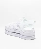 Nike Icon Classic White Platform Sandals