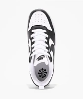 Nike Kids Court Borough Low Recraft Black & White Shoes