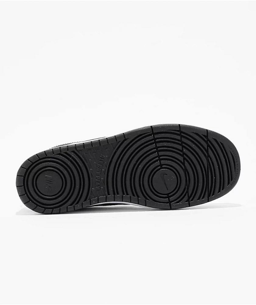 Nike Kids Court Borough Low Recraft Black & White Shoes