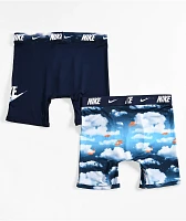 Nike Kids Dri-FIT Essential Micro Cloud 2-Pack Boxer Briefs 